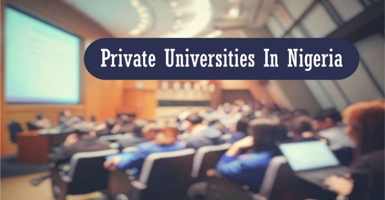 private universities in Nigeria