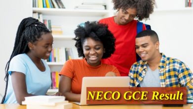 NECO GCE Result