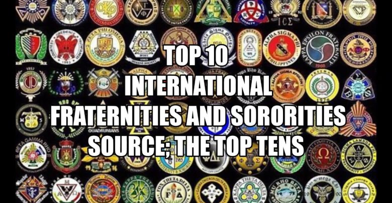 Top 10 Fraternity in the World