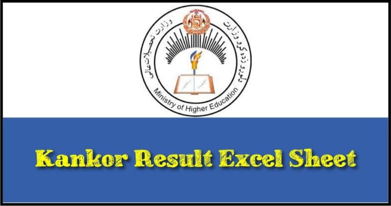 Kankor Result